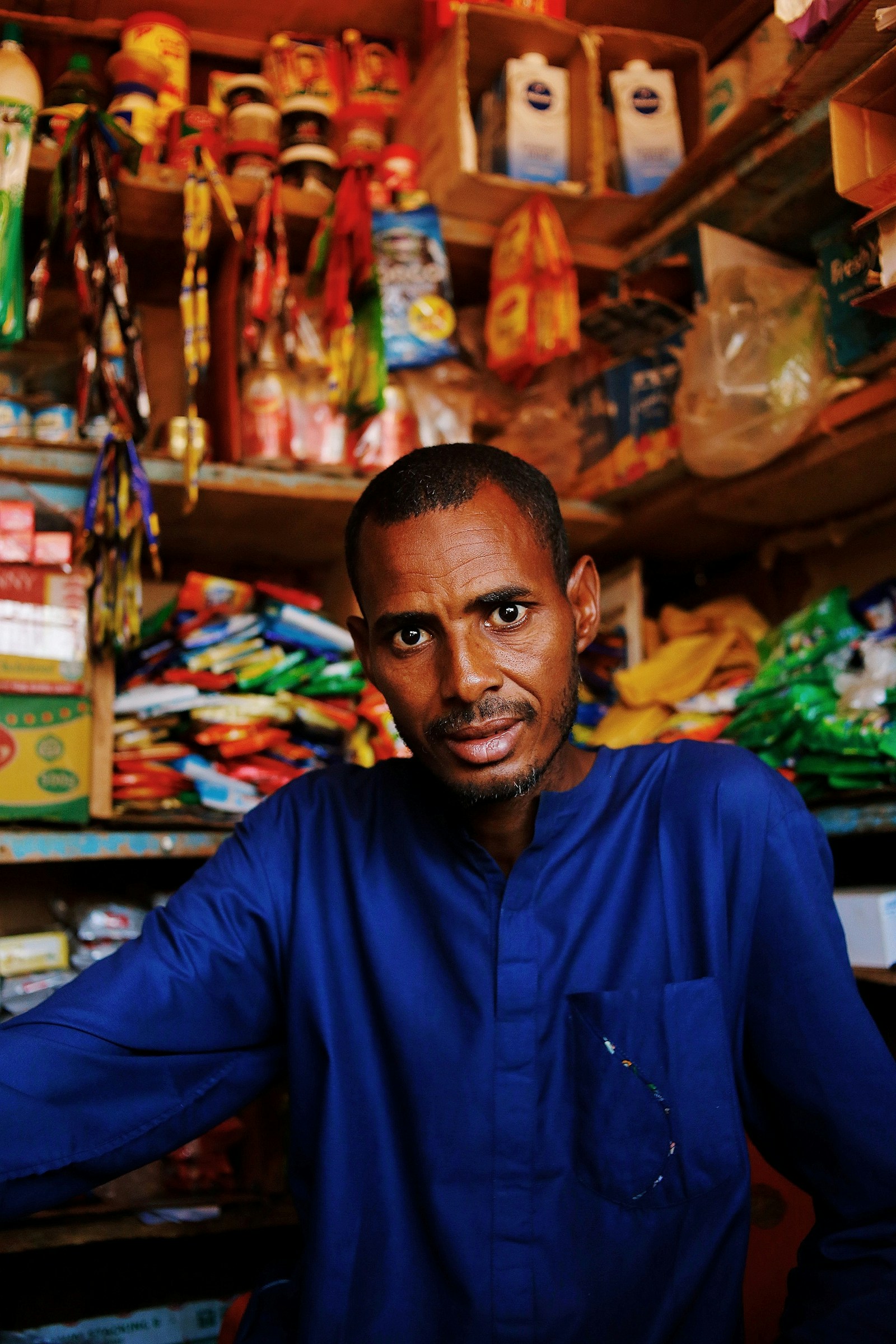 Owner of a local small business in Abuja, Nigeria